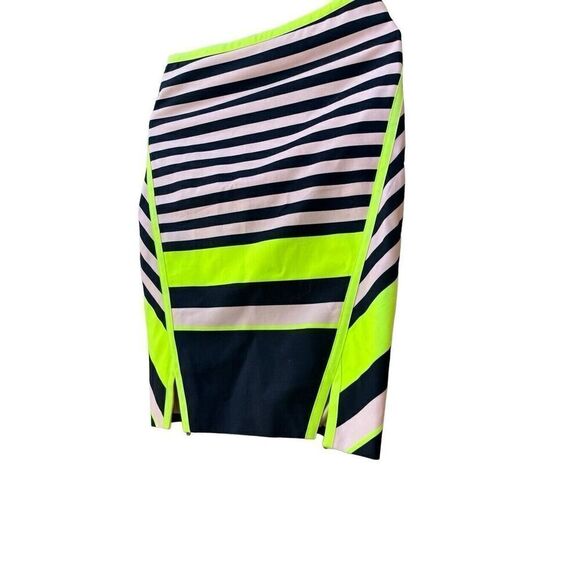 Ted Baker Candy Bar Striped Pencil Skirt Size 0 - Picture 3 of 14